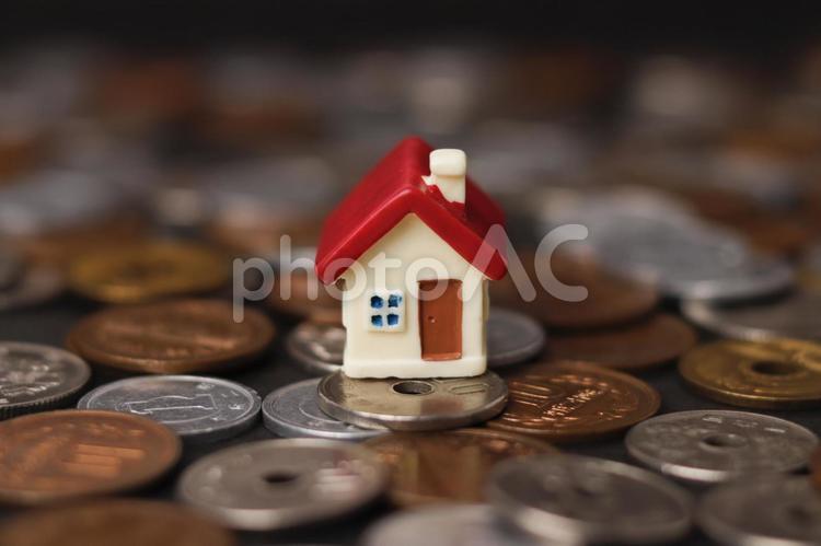 住宅とお金 お金,背景,現金の写真素材