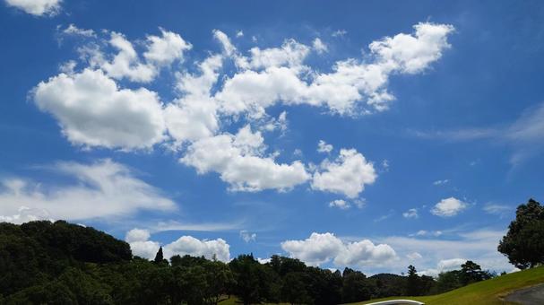 青空 青空 青,夏,青空の写真素材