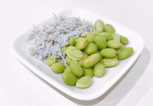 枝豆しらす 枝豆しらすの写真