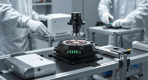 自動運転自動車センサー製造工場 自動運転自動車センサー製造工場の写真