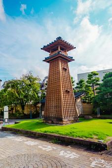 【石川】ひがし茶屋街の街並みの写真