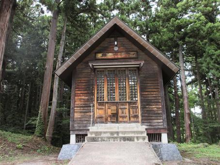 新潟県-関山神社-神輿殿 新潟県-関山神社-神輿殿の写真