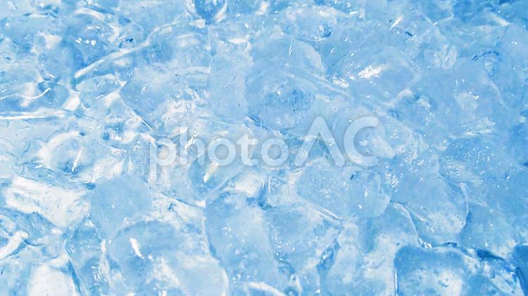氷２５９（青色） 氷,青い氷,透き通るの写真素材
