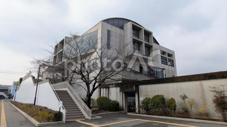 尼崎市立中央図書館 図書館,尼崎市立中央図書館,本の写真素材
