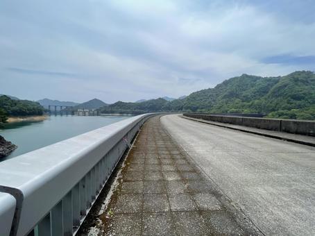 Ikehara Dam Bridge River Shimokitayama Village, Yoshino District, JPG Ikehara Dam Bridge River Shimokitayama Village, Yoshino District, JPG