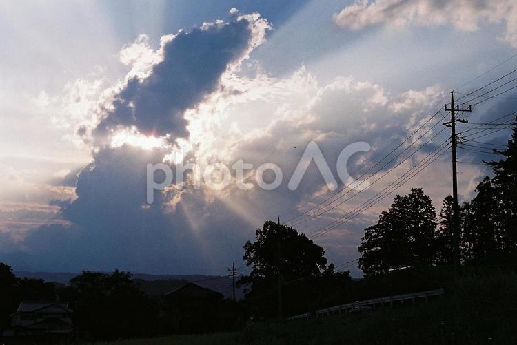 田舎の写真 切ない,懐かしい,ノスタルジックの写真素材