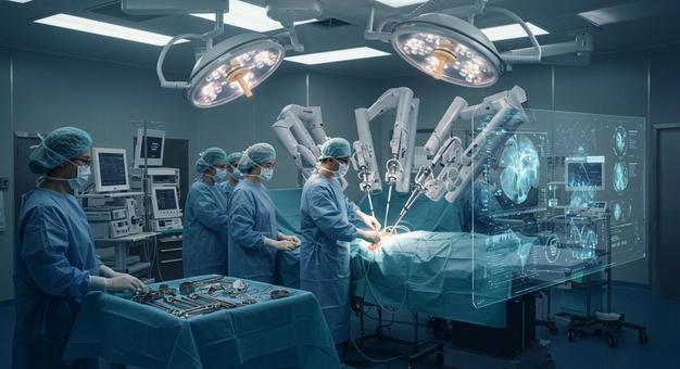 外科手術のAI手術支援システム 外科手術のAI手術支援システムの写真