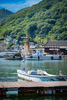 広島県　鞆の浦 鞆の浦,福山,広島の写真素材