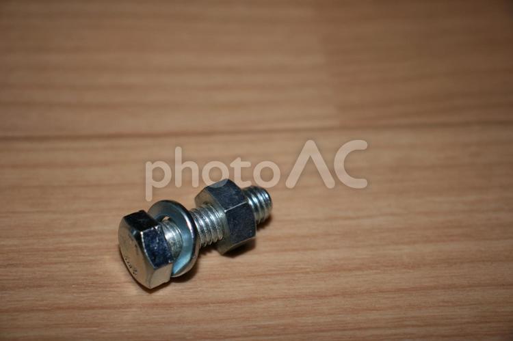 ボルトとナット ボルト,ナット,パーツの写真素材