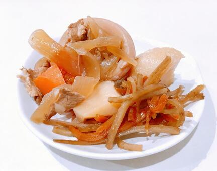 肉じゃが 肉じゃが,肉じゃが煮物,じゃがいも煮物の写真素材