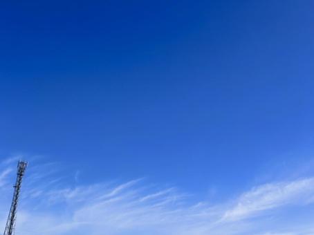 【空の写真】秋空 秋空,空,雲の写真素材
