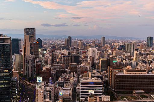 都市景観 都市景観 ステーションワン,淀屋橋,大阪の写真素材