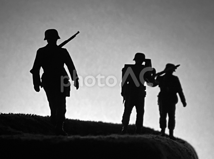 おもちゃの人形 軍隊,プラモデル,模型の写真素材