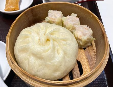 豚まん ランチ,おいしい,ラーメンの写真素材