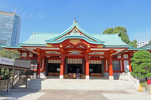 日枝神社(千代田) 日枝神社(千代田) 日枝神社,大山咋神,国常立神の写真素材