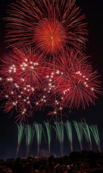 第51回 高崎花火大会 第51回 高崎花火大会 高崎花火大会,花火,fireworksの写真素材