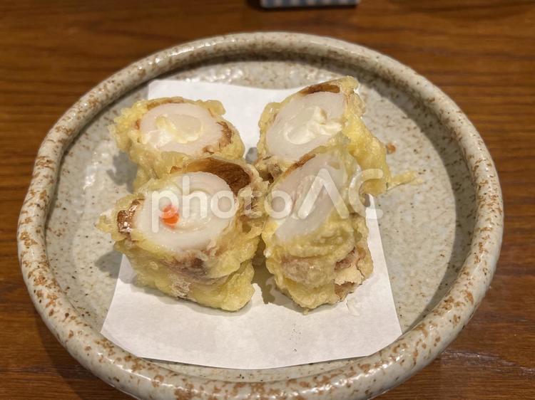 サラダ揚げちくわ 揚げ物,一品料理,食べ物の写真素材