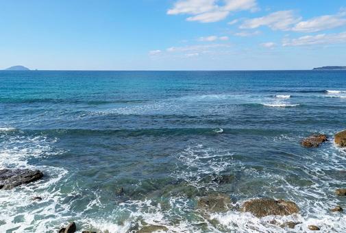 波立つ海 波立つ海の写真