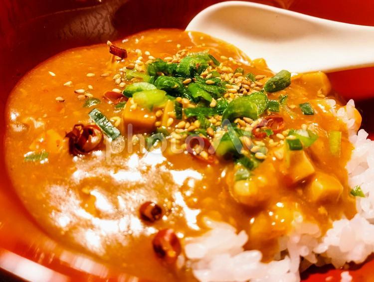 麻婆レトルト マーボー丼,麻婆豆腐,レトルトの写真素材