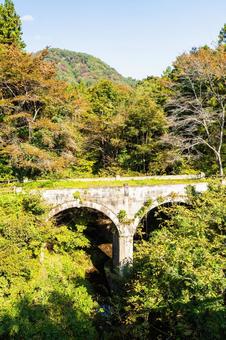 秋のめがね橋⑷の写真
