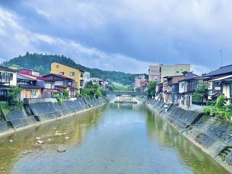 高山 旅,高山,宮川の写真素材