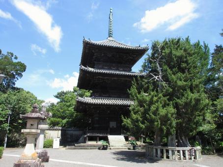 和歌山県-道成寺-三重塔 和歌山県-道成寺-三重塔の写真