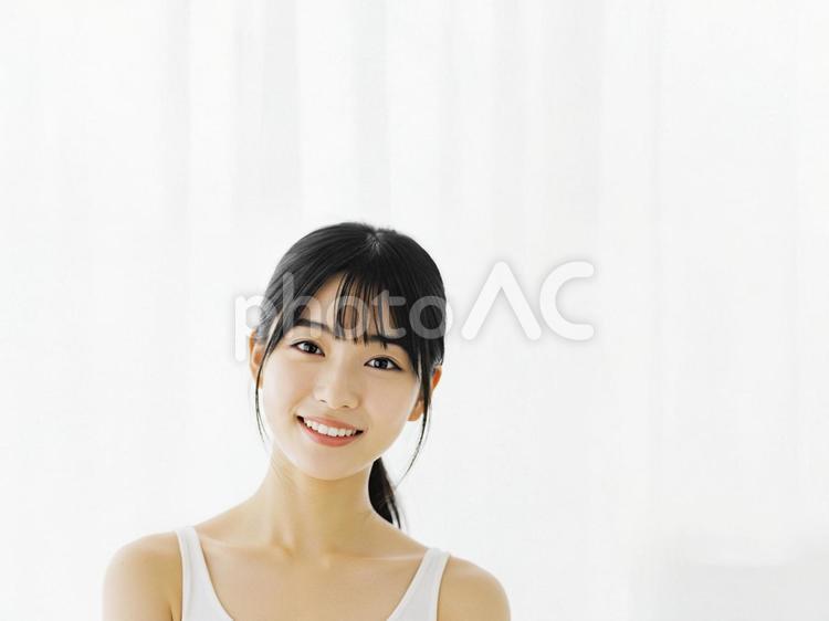 美容系のバナーに使えそうな女性 女性,スキンケア,素肌の写真素材