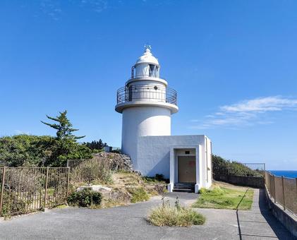 石廊埼灯台　静岡県賀茂郡南伊豆町 石廊埼灯台,静岡県,賀茂郡の写真素材