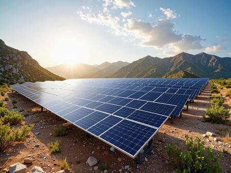 太陽光発電の写真