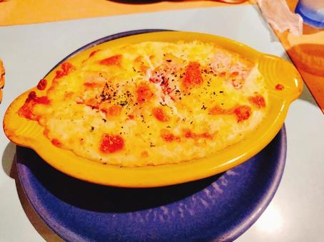 グラタン グラタン,ホワイトソース,洋食の写真素材