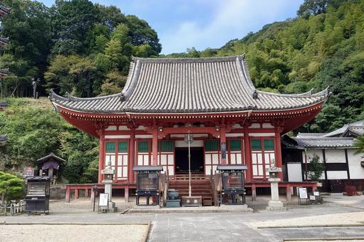 広島県-明王院-国宝-本堂 広島県-明王院-国宝-本堂 明王院,寺,中道山の写真素材