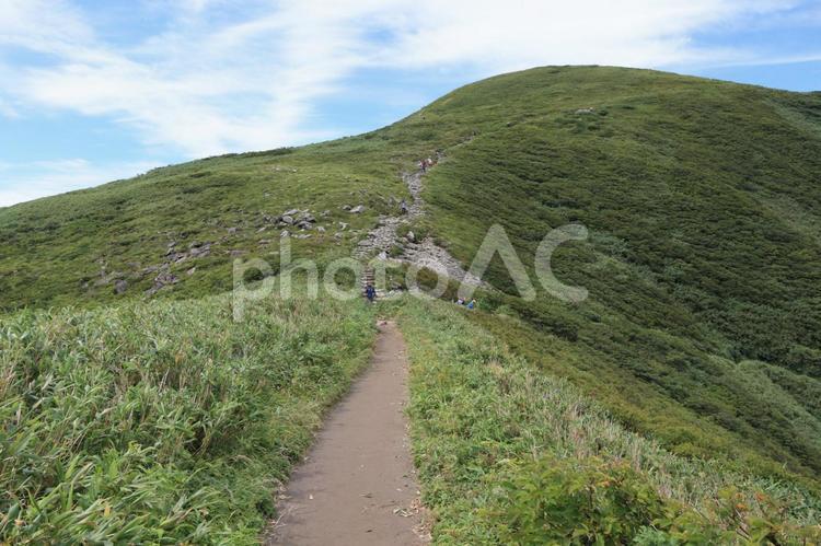 月山（山形県） 月山,登山,山の写真素材