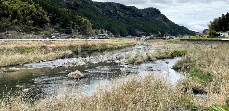 田舎の風景２ 風景,空,自然の写真素材