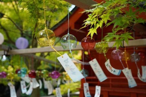 琴崎八幡宮風鈴祭り 琴崎八幡宮風鈴祭りの写真