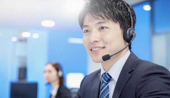 男性 カスタマーサポート退職代行の写真