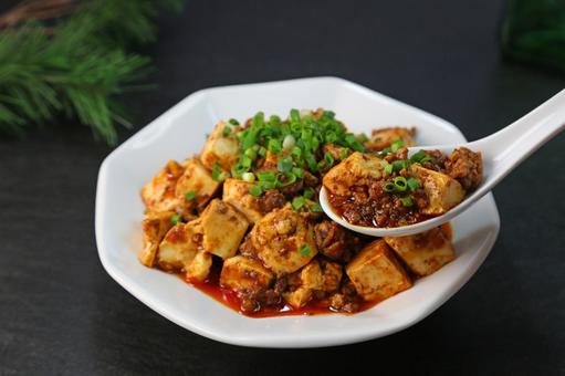 麻婆豆腐 麻婆豆腐 麻婆豆腐,中華料理,豆腐の写真素材