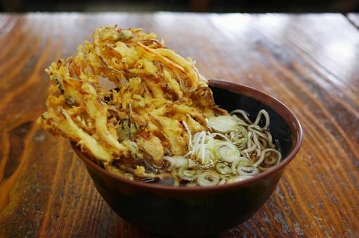 かき揚げ蕎麦 かき揚げ蕎麦の写真