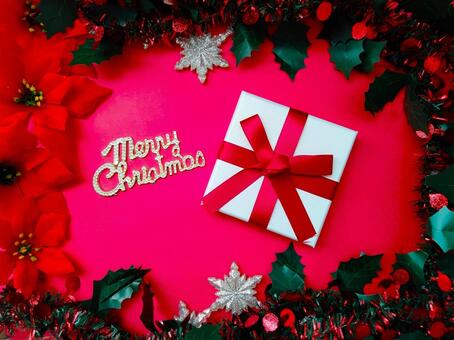 クリスマス　メリークリスマス文字 メリークリスマス,メリークリスマス文字,クリスマスプレゼントの写真素材