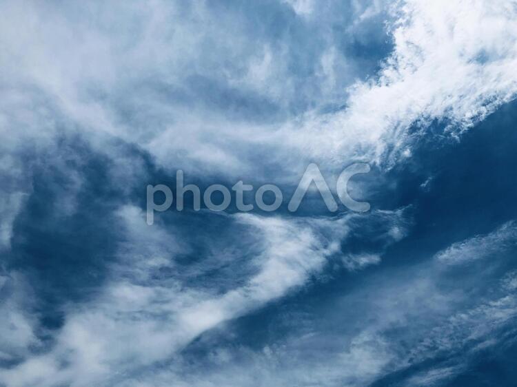 空 秋を感じる 何人もありません,自然,空の写真素材