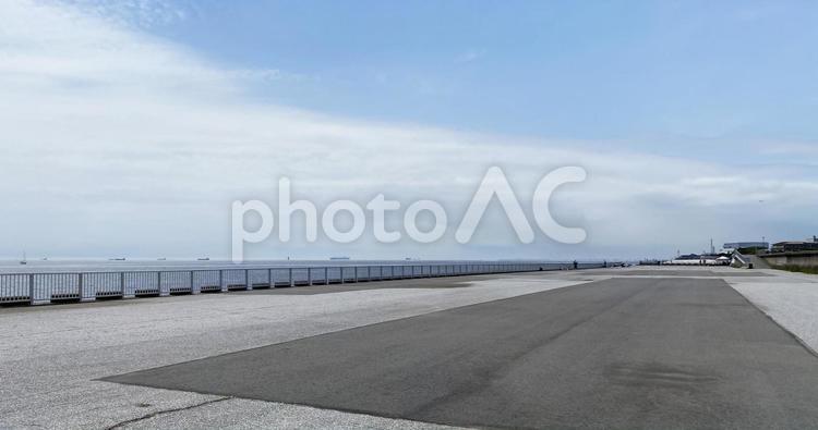 海沿いの風景 海,青空,海沿いの写真素材