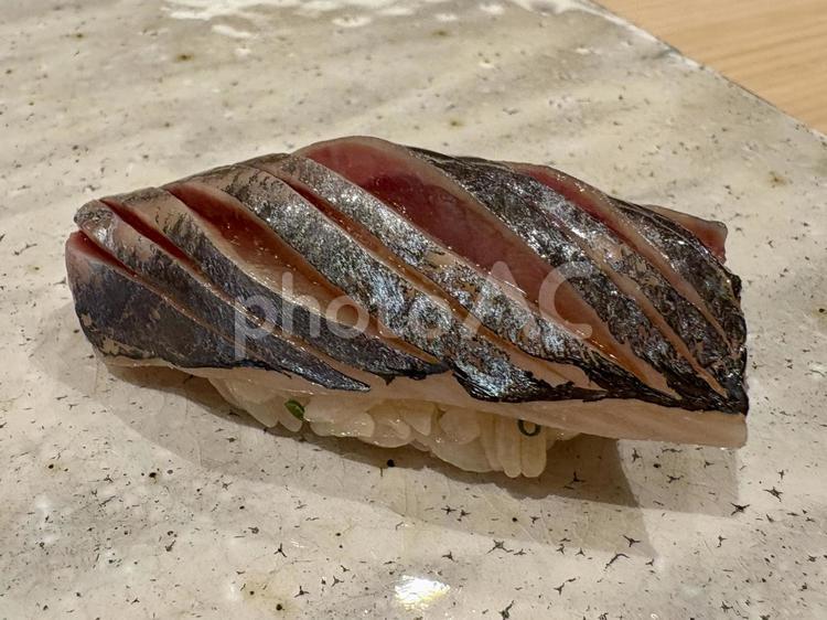 アジの握り アジ,鯵,握りの写真素材