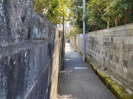 鎌倉の路地 鎌倉の路地 路地,路地裏,鎌倉の写真素材