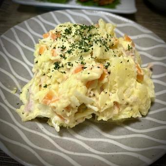 温ポテトサラダ 温ポテトサラダの写真
