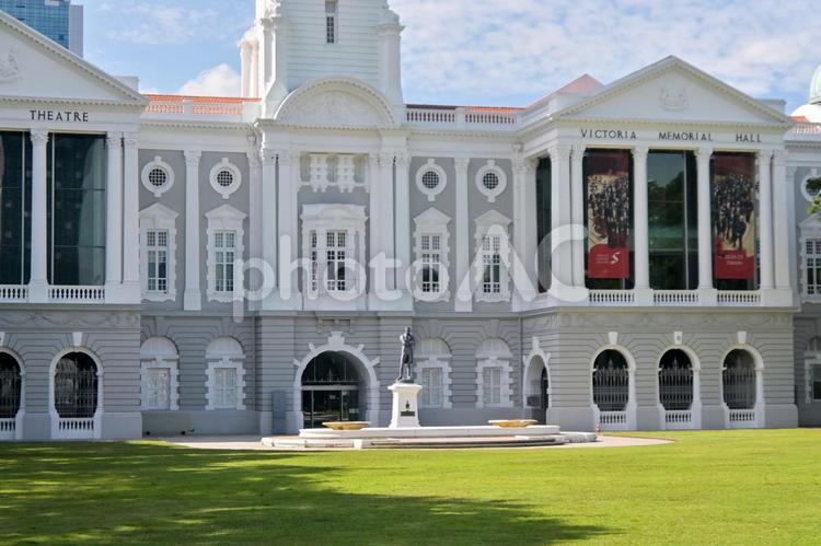 ビクトリアシアター&コンサートホール シンガポール,ビクトリアシアター&コンサート,建築の写真素材