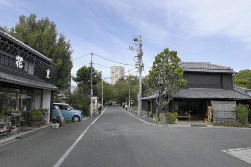 谷中風景 谷中風景 谷中,谷中霊園,日暮里の写真素材