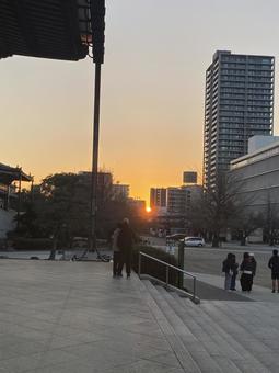 初日の出 初日の出 新年,初日の出,大切な人の写真素材