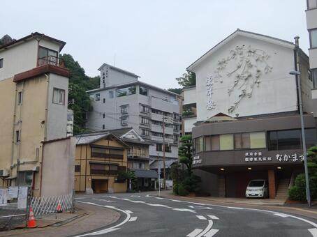 武雄温泉 温泉街 武雄温泉,温泉街,温泉地の写真素材