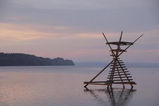 The mullet waiting tower in Anamizu Town, Noto, JPG