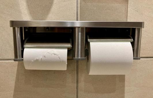 トイレットペーパー トイレットペーパー,トイレ,紙の写真素材