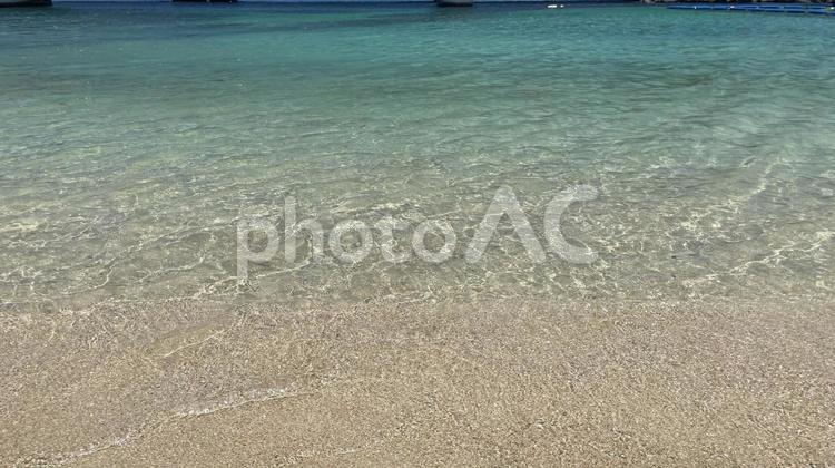沖縄の透き通った綺麗な海 沖縄,海,透き通ったの写真素材